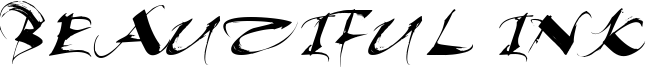 Beautiful Ink Font
