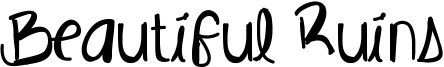 Beautiful Ruins Font