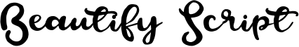 Beautify Script Font