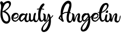 Beauty Angelin Font