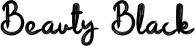 Beauty Black Font