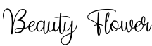 Beauty Flower Font