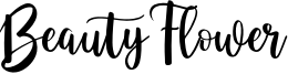 Beauty Flower Font