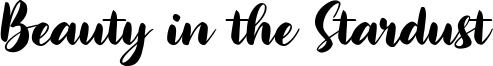 Beauty in the Stardust Font