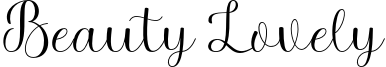 Beauty Lovely Font