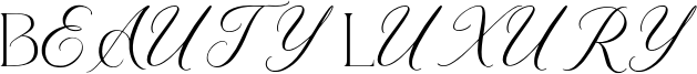 Beauty Luxury Font