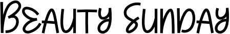 Beauty Sunday Font