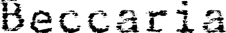 Beccaria Font