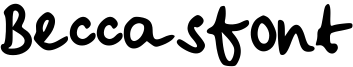 Beccasfont Font