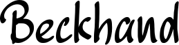 Beckhand.otf