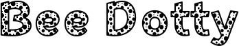 Bee Dotty Font