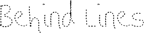 Behind Lines Font
