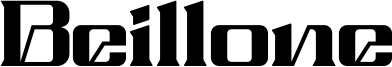 Beillone Font