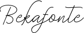 bekafonte demo.otf