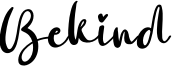 Bekind.otf