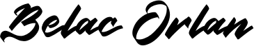 Belac Orlan Font