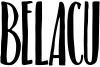 Belacu Font