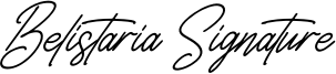 Belistaria Signature Font