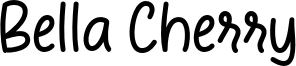 Bella Cherry Font