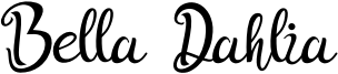 Bella Dahlia Font