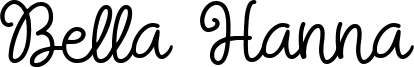Bella Hanna Font