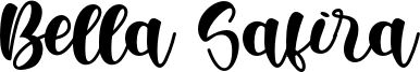Bella Safira Font