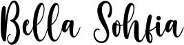 Bella Sohfia Font