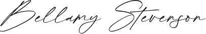 Bellamy Stevenson Font