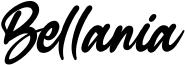Bellania Font