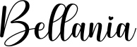 Bellania Font