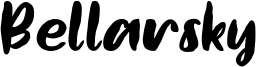 Bellarsky Font