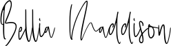 Bellia Maddison Font