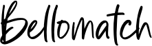 Bellomatch Font