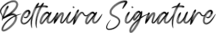 Beltanira Signature Font