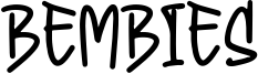 Bembies Font