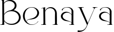 Benaya Font