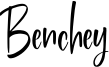 Benchey Font