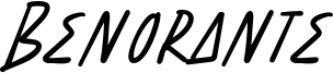 Benorante Font