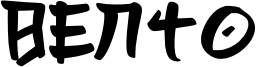 Bento Font