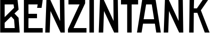 Benzintank Font