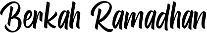 Berkah Ramadhan Font