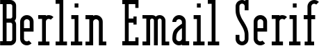 Berlin Email Serif.ttf