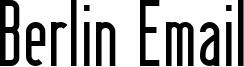 Berlin Email.ttf