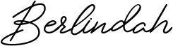 Berlindah Font