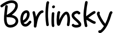 Berlinsky Font