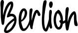 Berlion Font