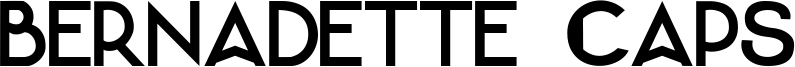 Bernadette Caps Font