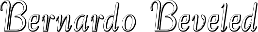 Bernardo Beveled Font