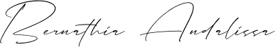 Bernathia Andalissa Font