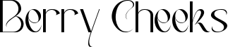 Berry Cheeks Font
